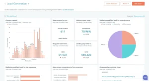 hubspot dashboard